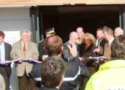 Lundi 16 novembre 2009, Inauguration du Centre Incendie Secours d'Estancarbon